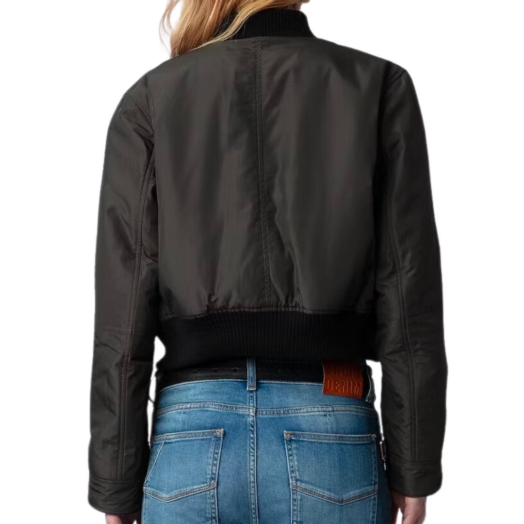 Bunta Cuir Reversible Leather Jacket in Noir