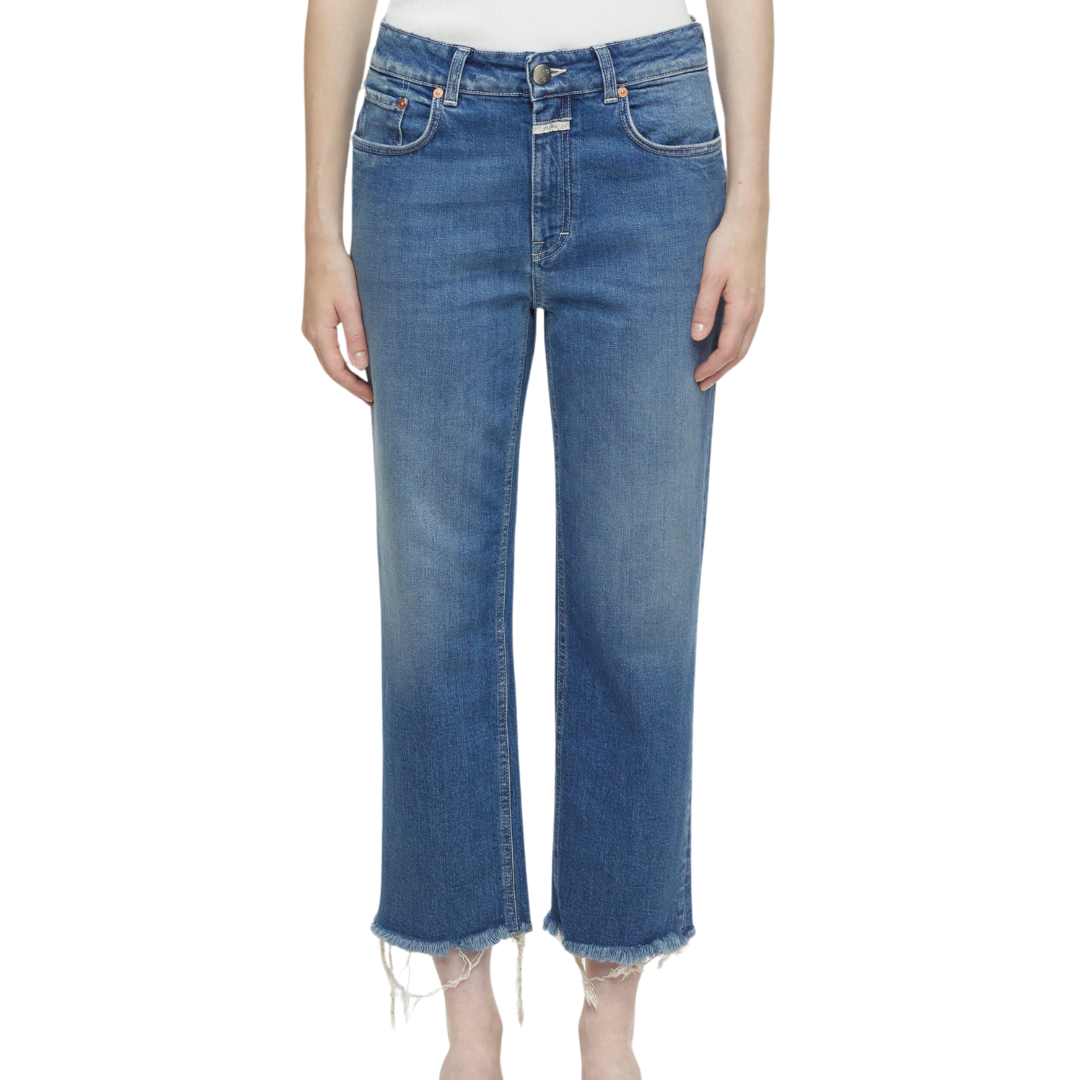 Milo Slim Jeans in Mid Blue