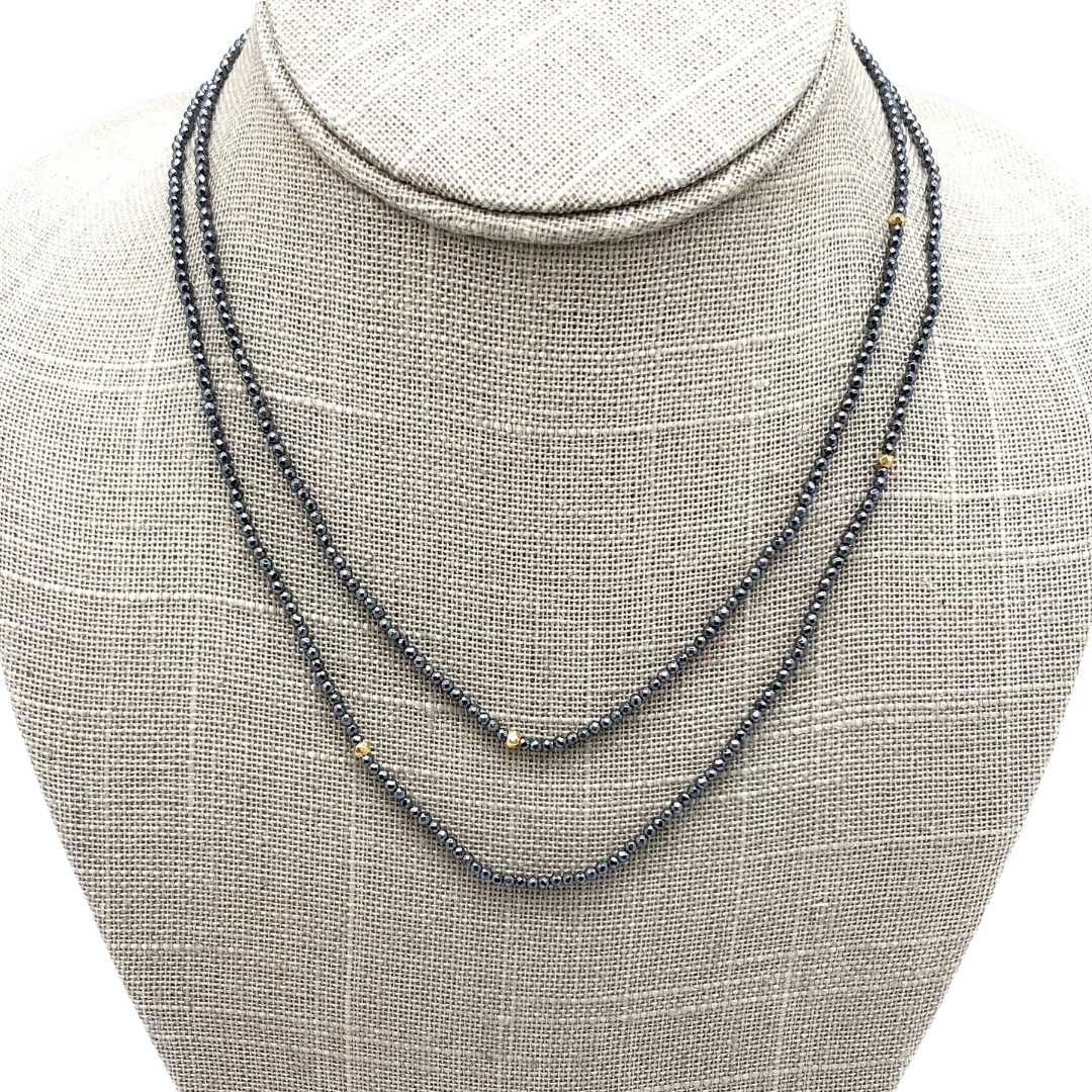 Mimi Wrap in Hematite