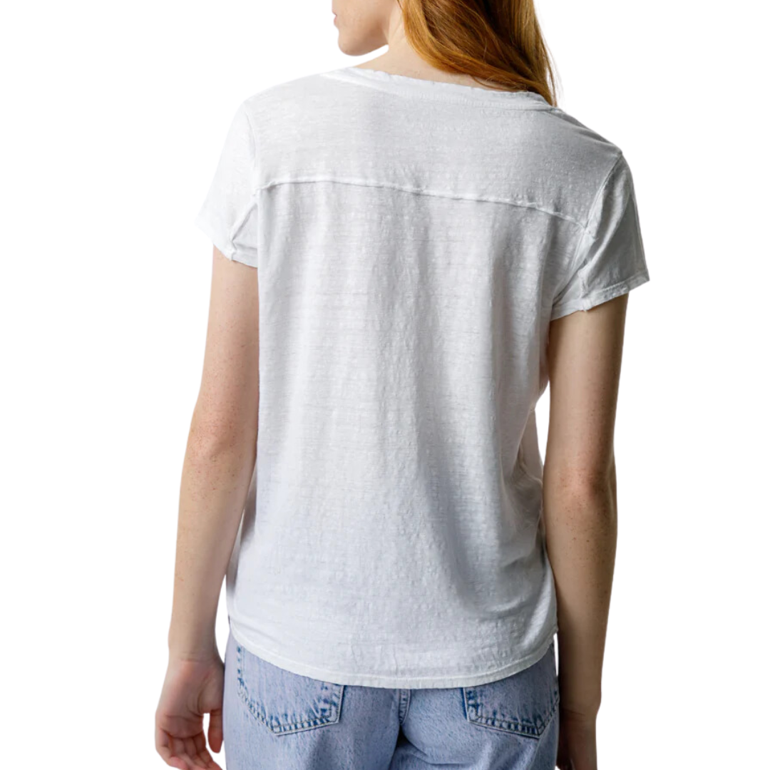 Sweetness V-Neck in White