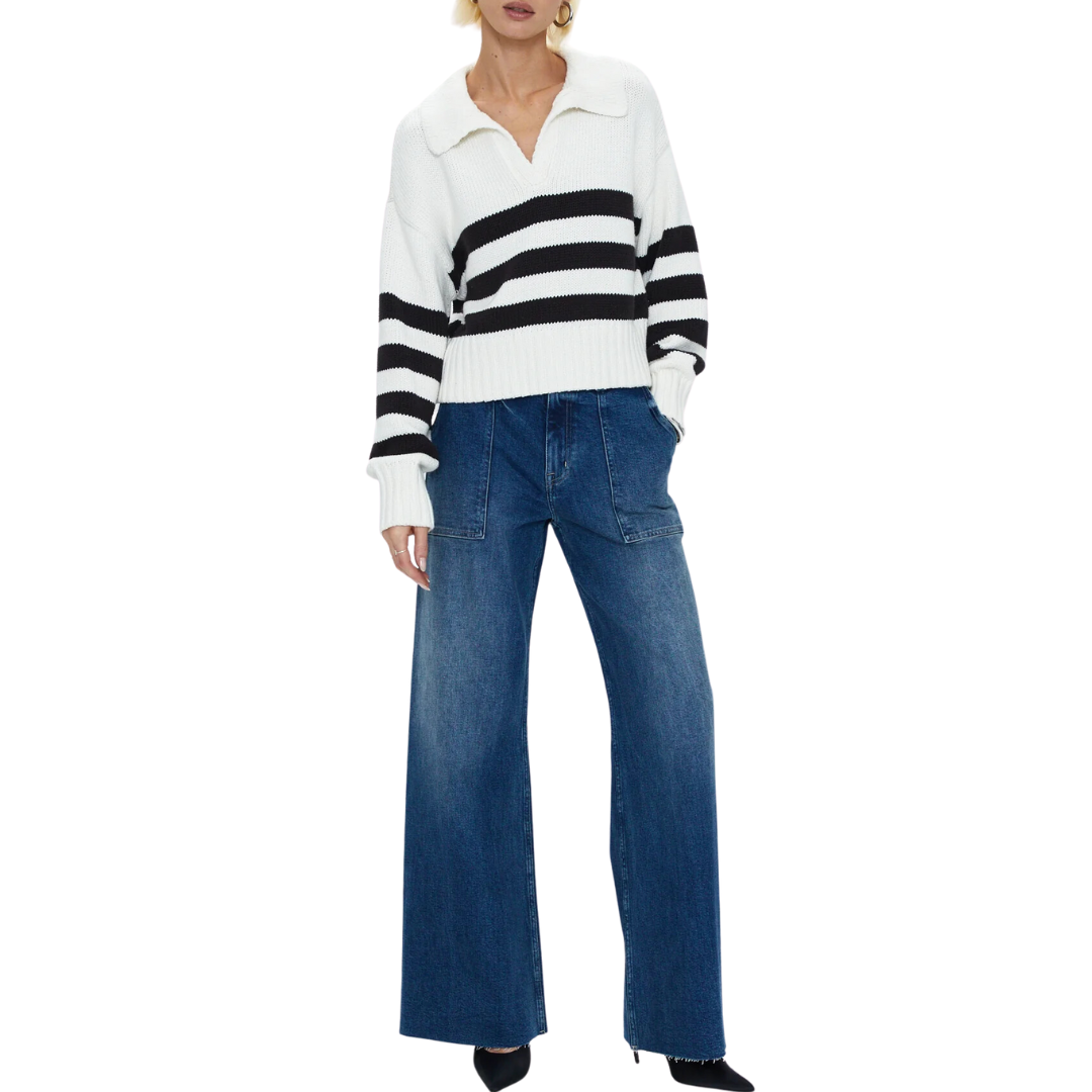 Penny Utility High Rise Wide Leg in Camden