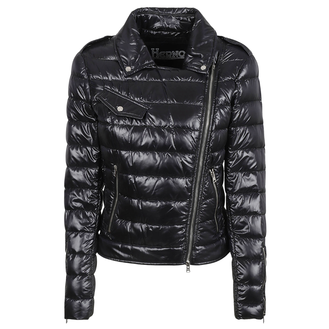Bomber Jacket In Nylon Ultralight in Black