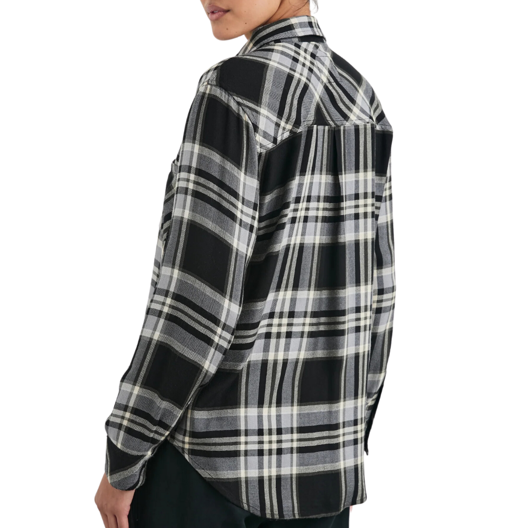 Hunter Shirt in Ivory Cloud