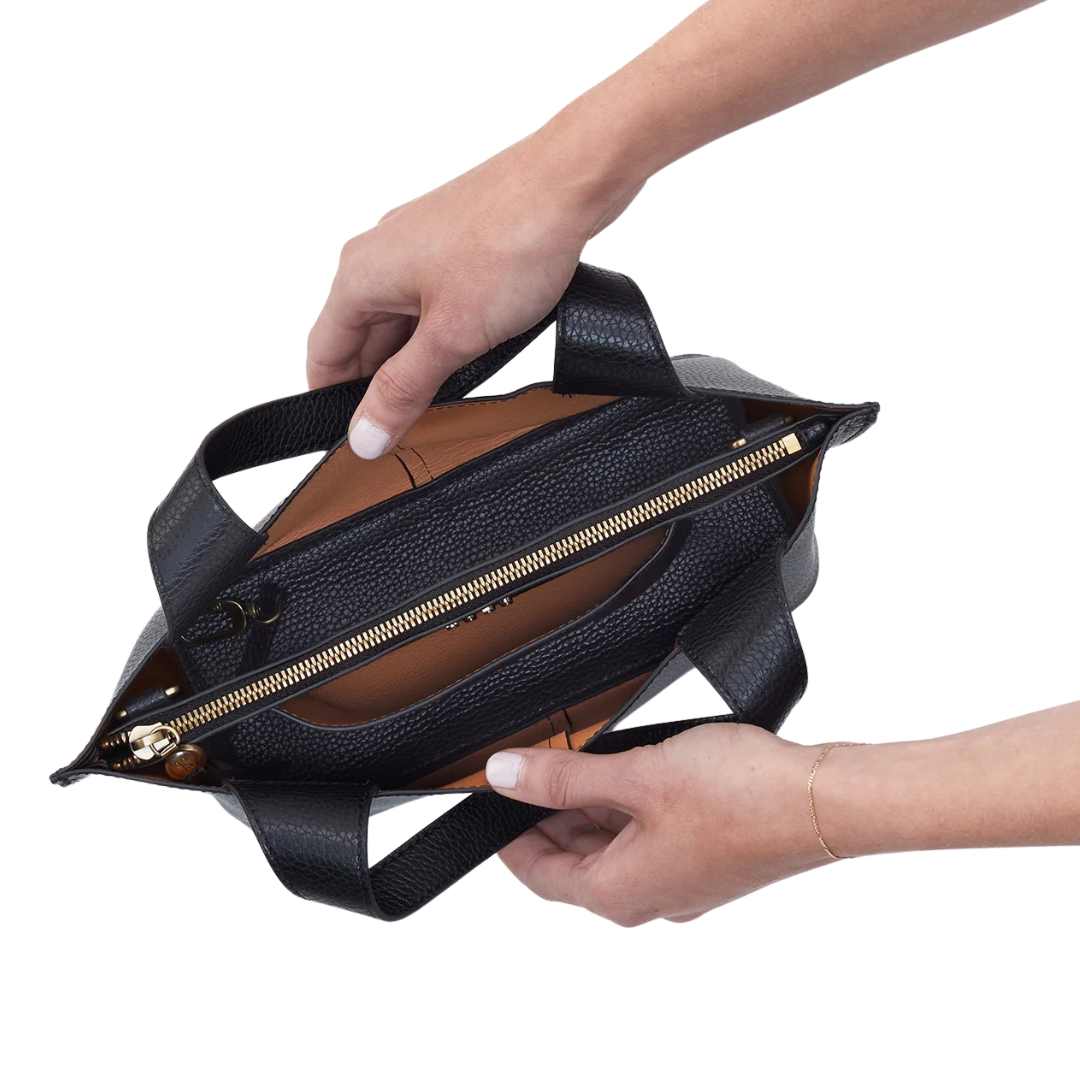 Vida Small Tote in Black