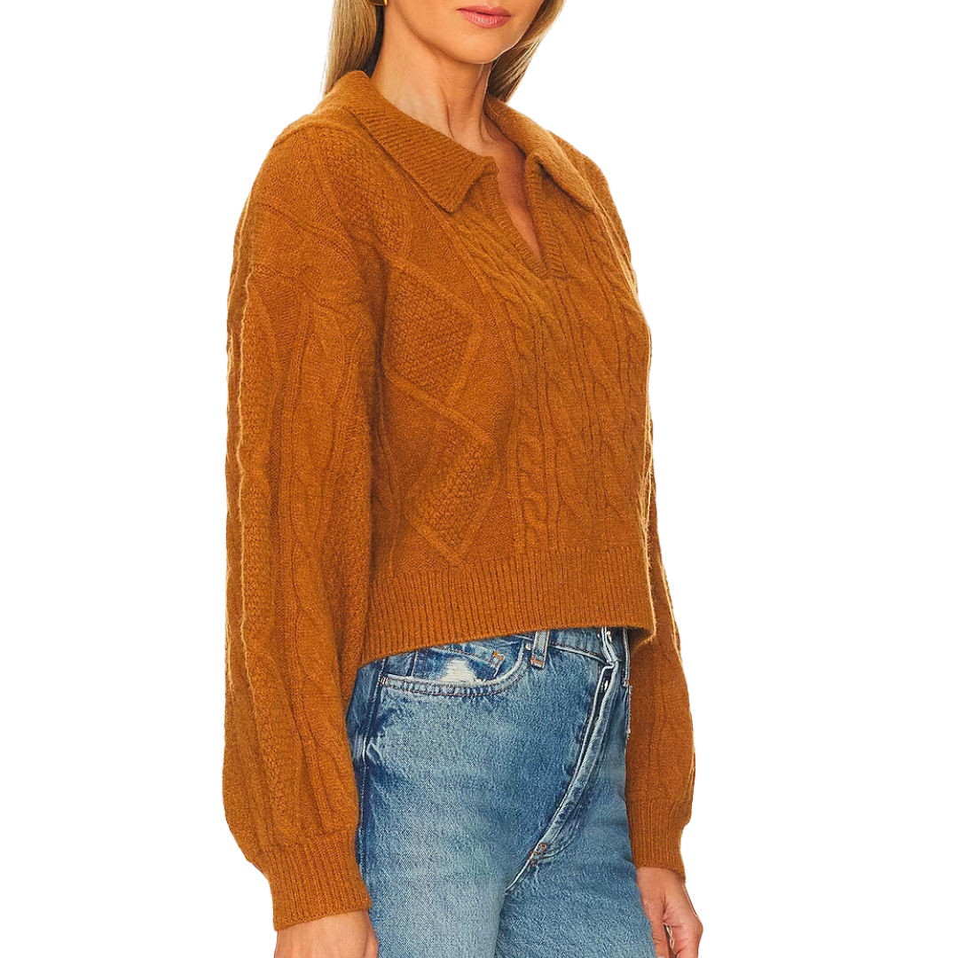 Cay Sweater in Tan