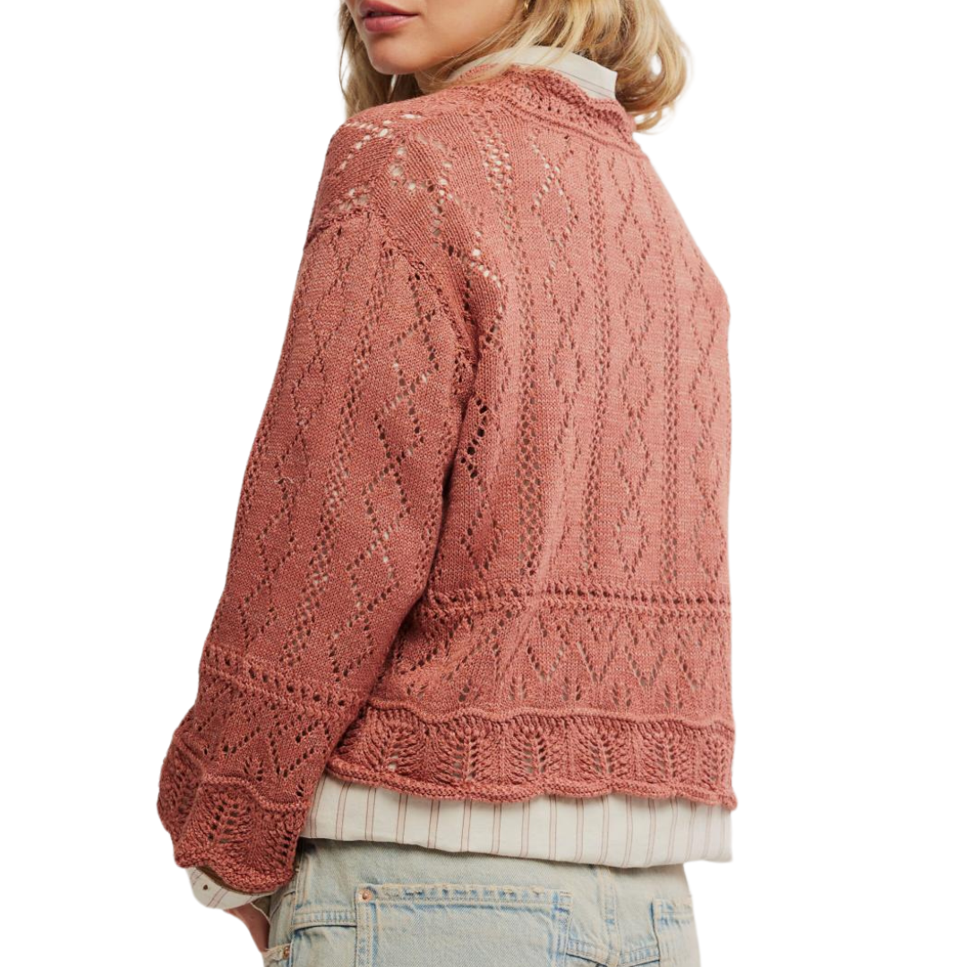 Charlotte Sweater in Cedarwood