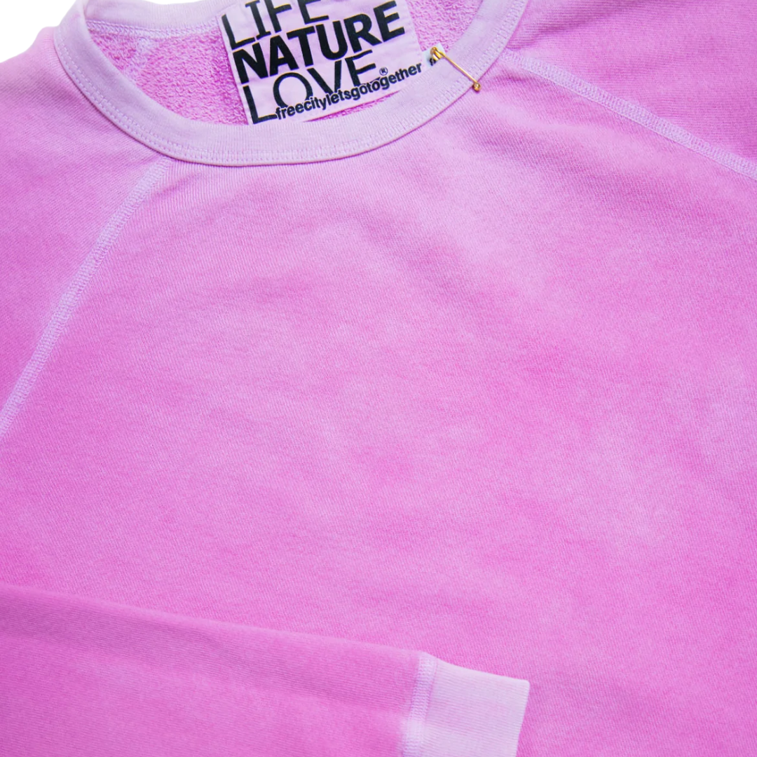 Lucky Rabbit Sweatshirt in Pink Rabbit
