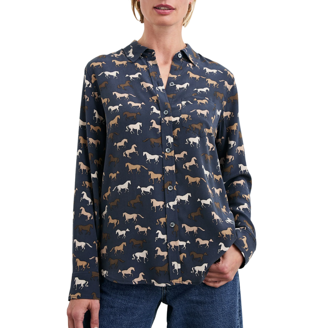 Kate Shirt in Horses
