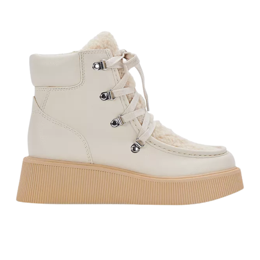 Jasmin Bootie in Ivory Stella