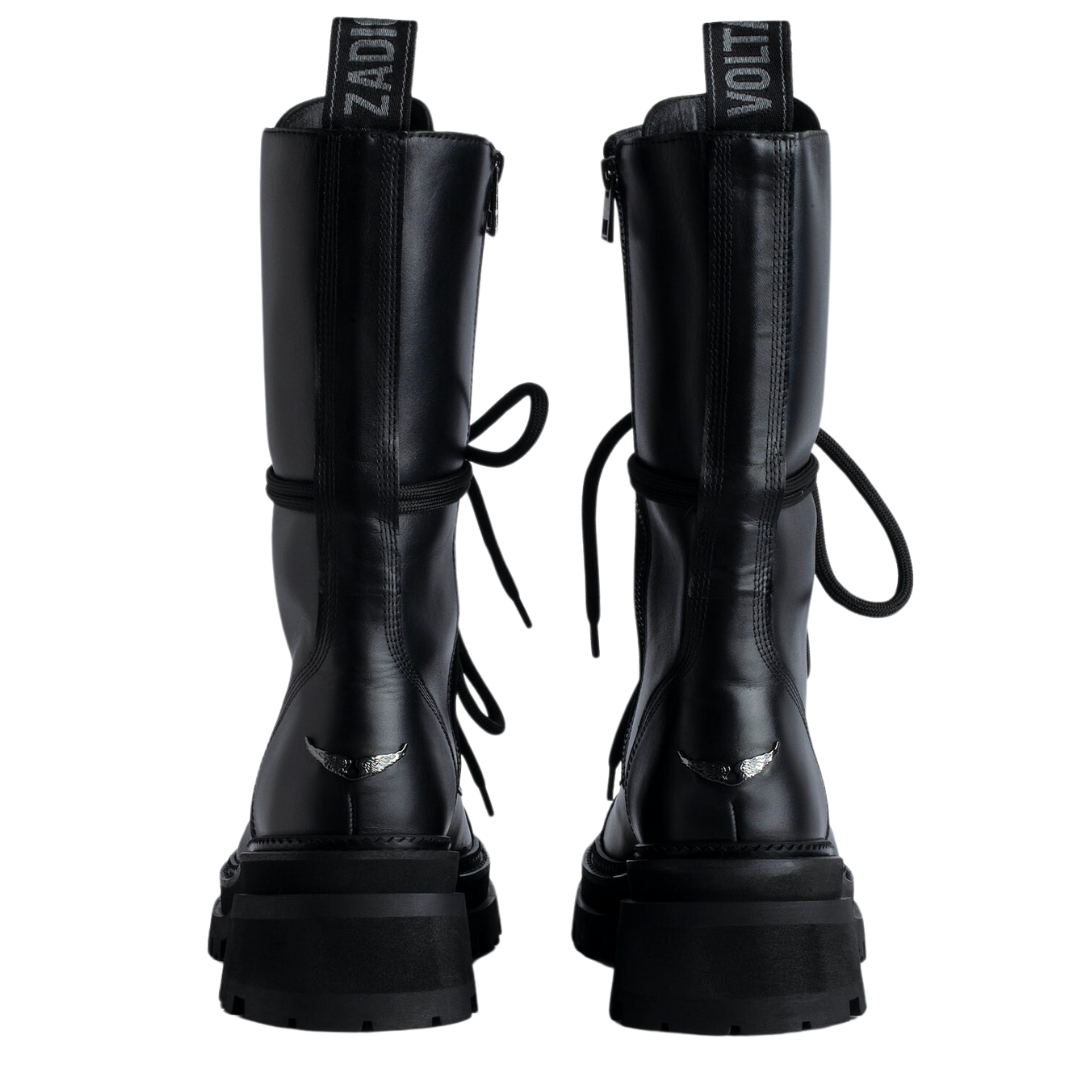 Ride High Ankle Boots in Black