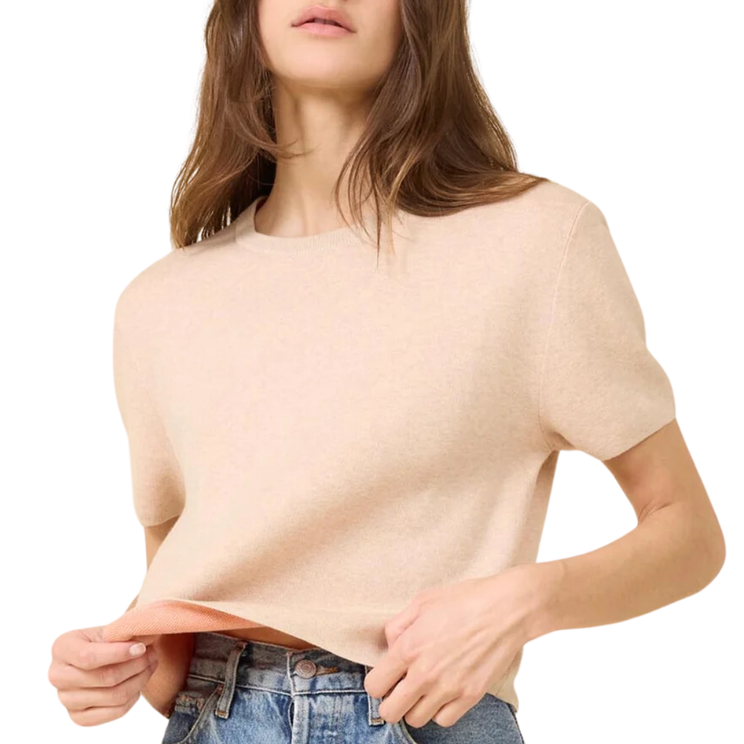 Nina Top in Oatmeal