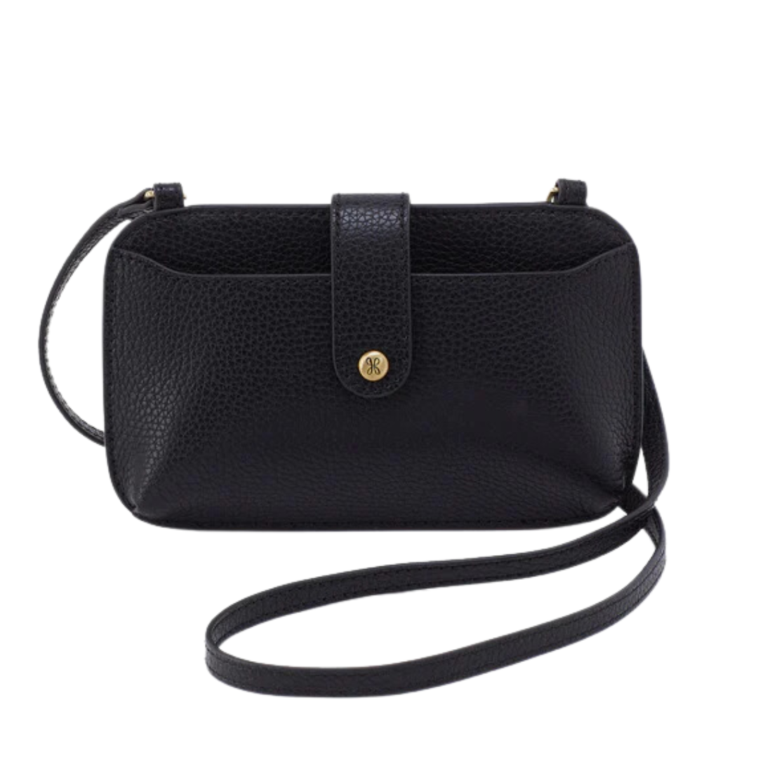 Vida Phone Crossbody in Black