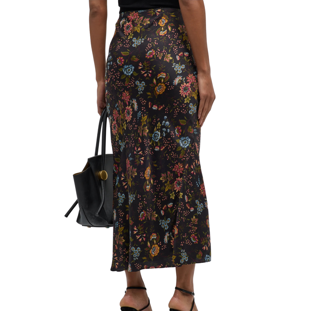 Clover Skirt in Black Multi
