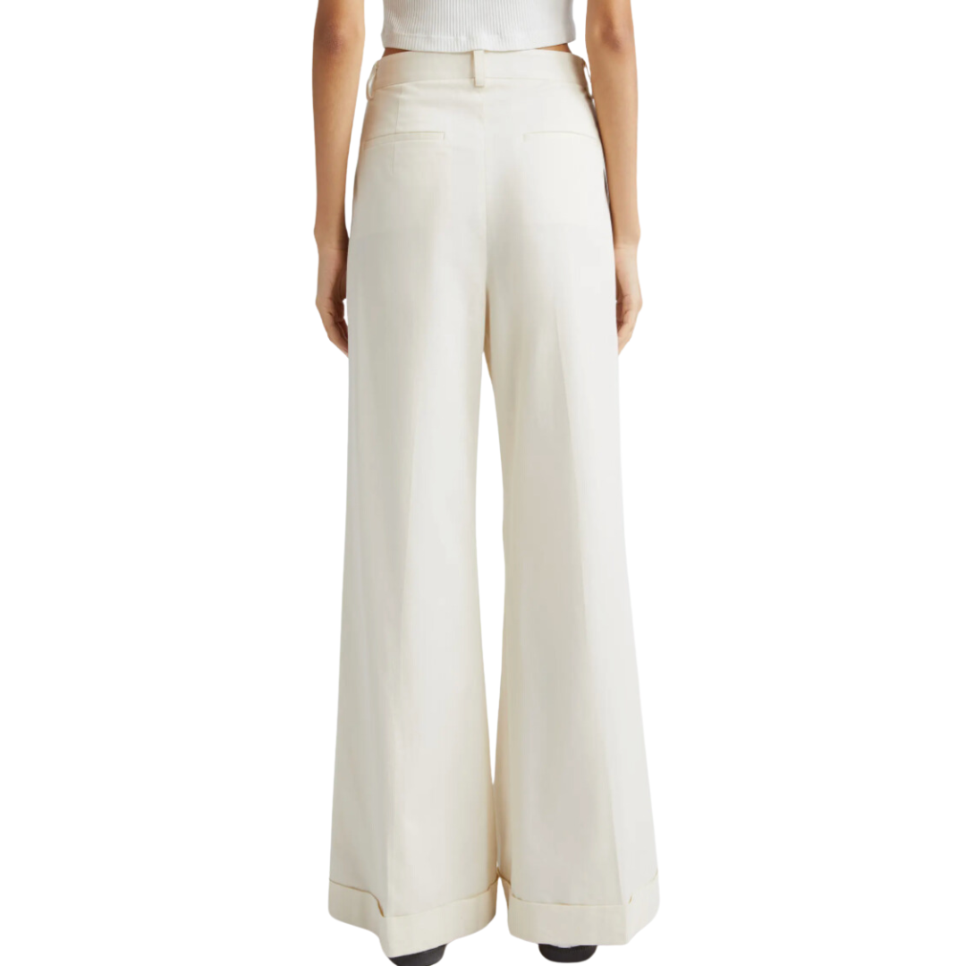 Howard with Cuffs in Winter White