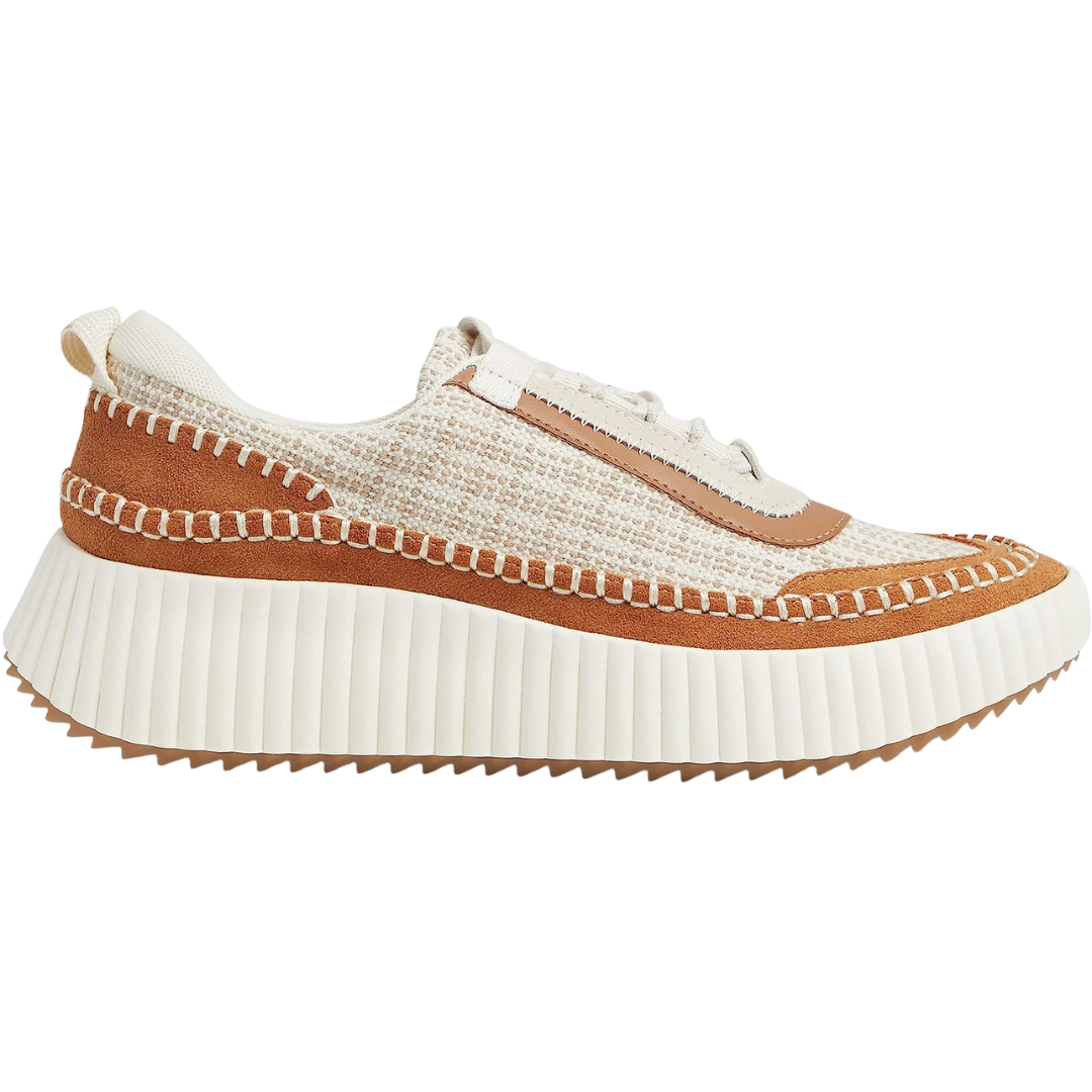 Dolen Sneakers in Brown Multi Woven