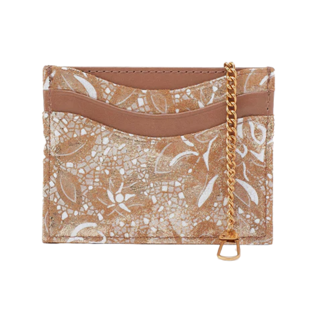 Max Card Case in Gilded Petals