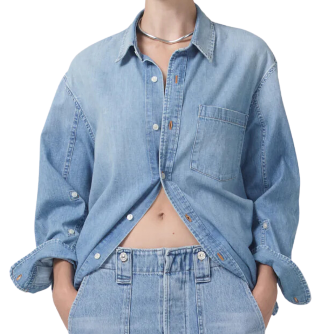 Kayla Shirt in Tide