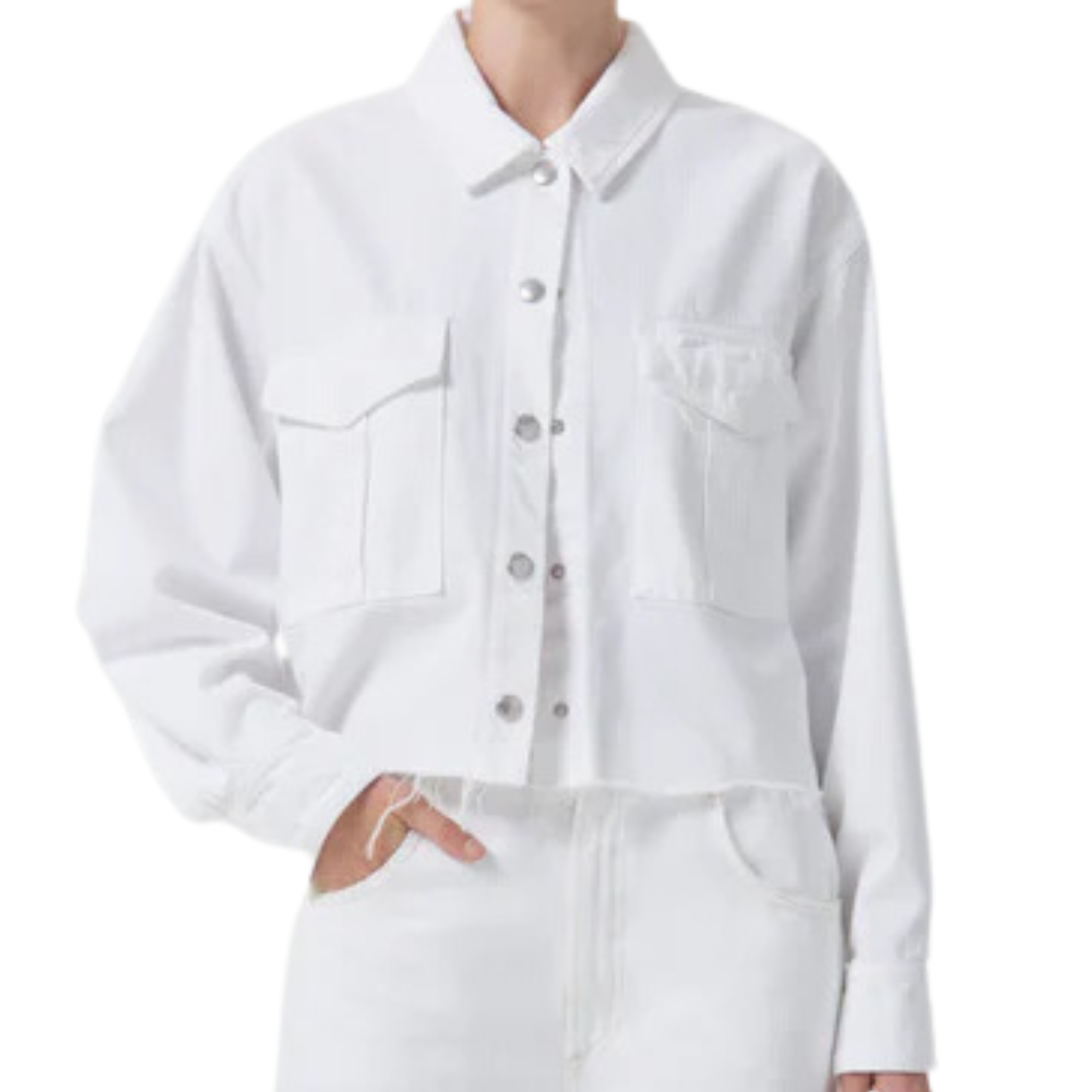 Nyx Denim Shirt in Flour