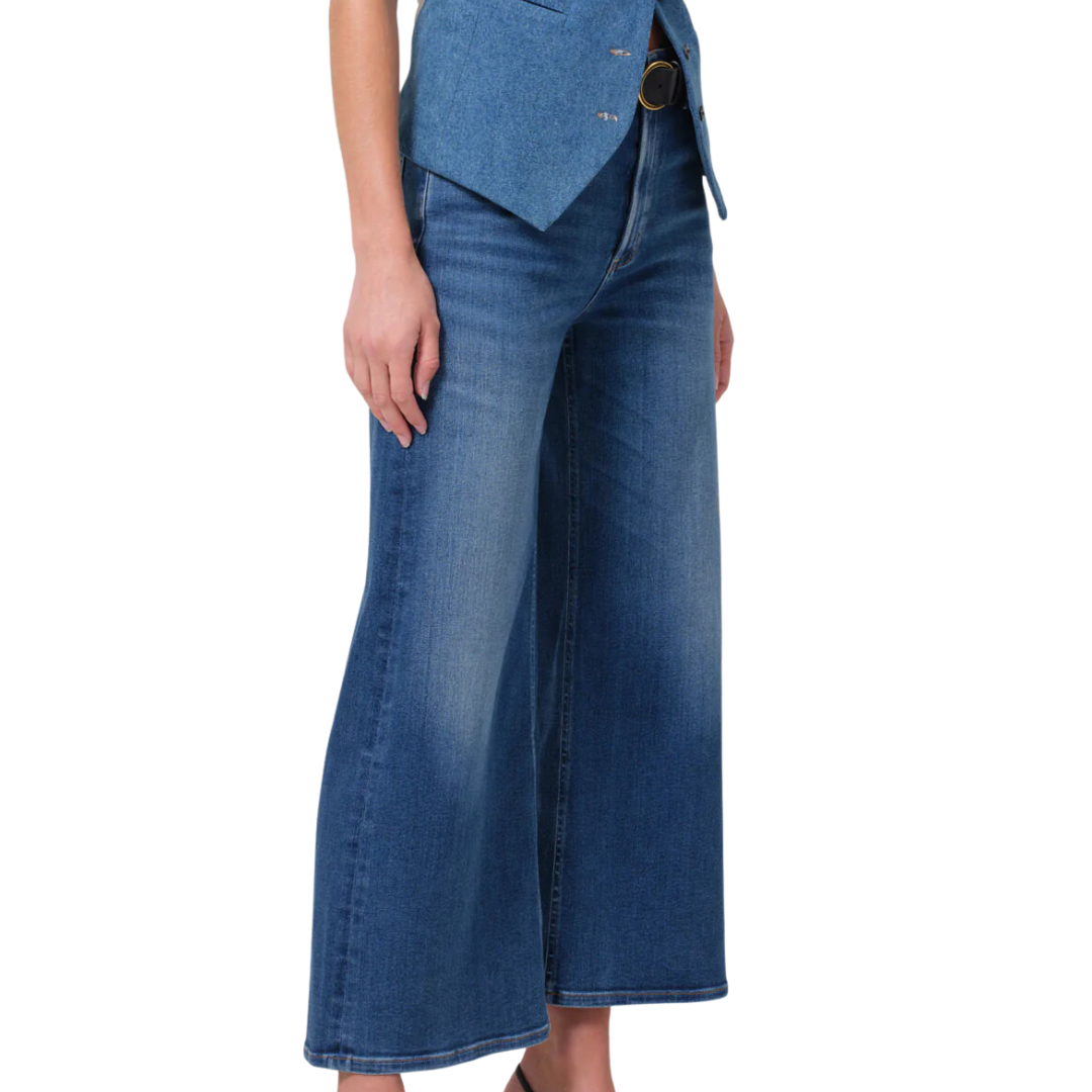 Lyra Wide Leg Crop in Ambry
