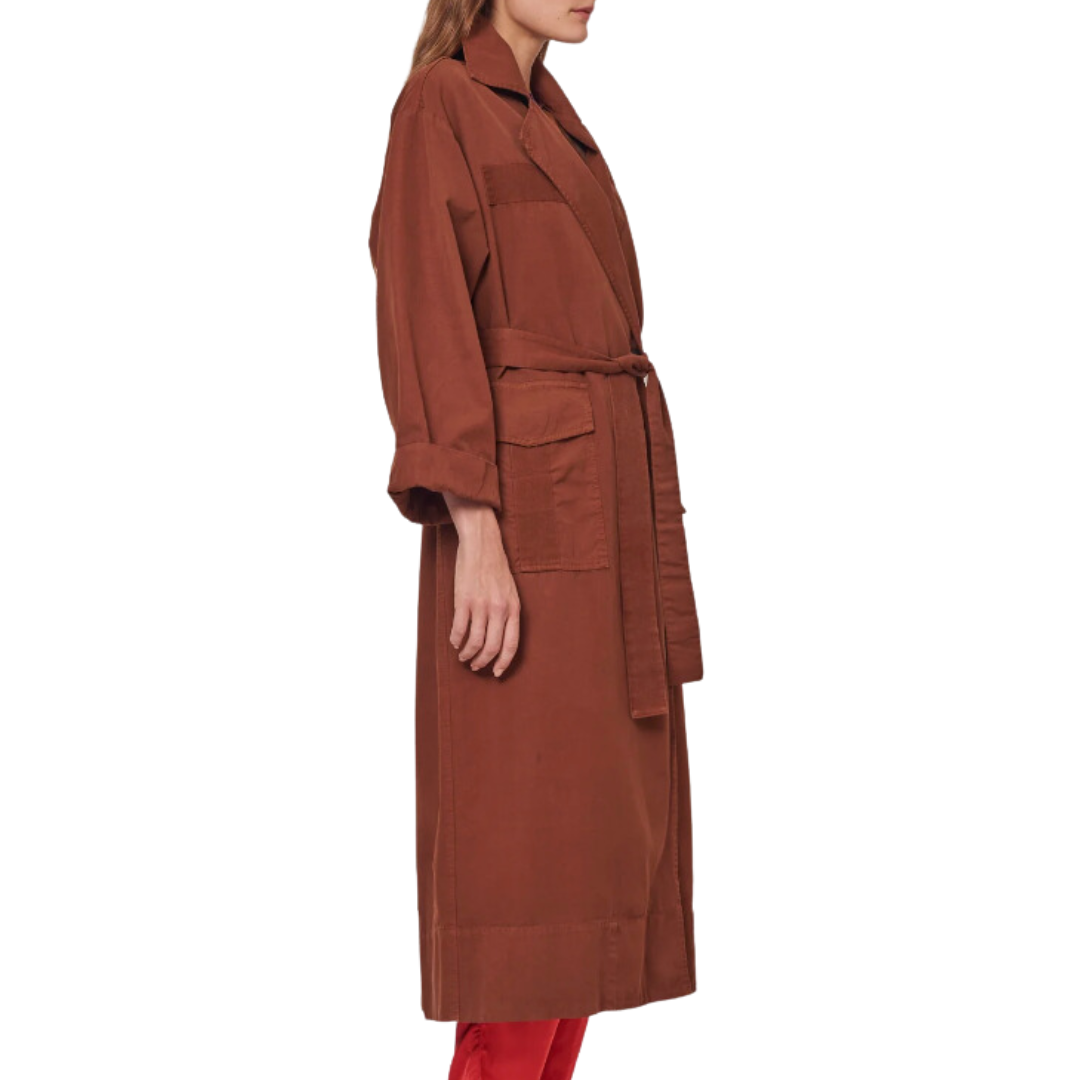 Aster Coat in Cognac