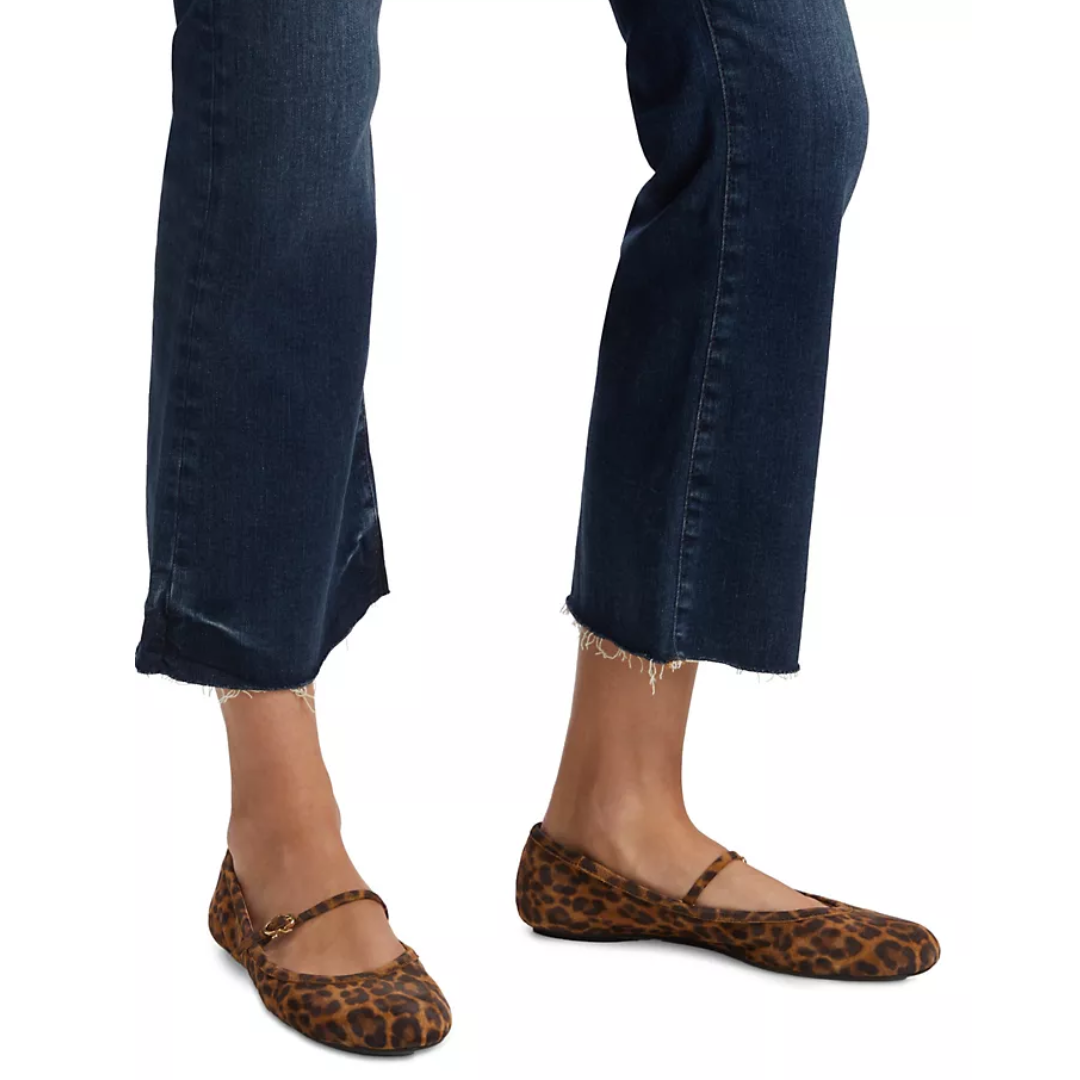 Le Crop Mini Boot Raw After in Moonflower