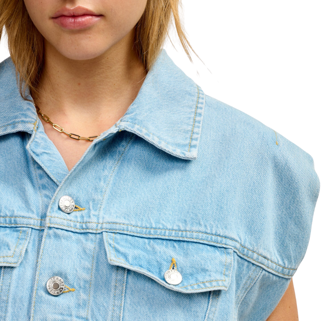 Ponk Overshirt in Light Blue