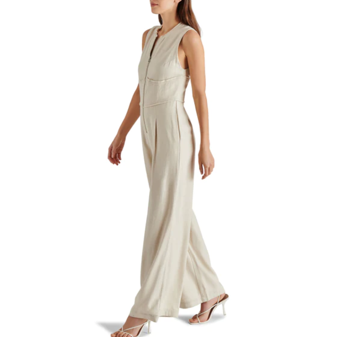 Ashtyn Jumpsuit in Beige