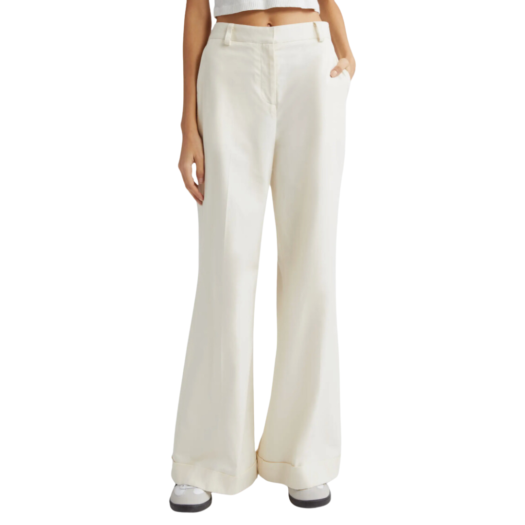 Howard with Cuffs in Winter White