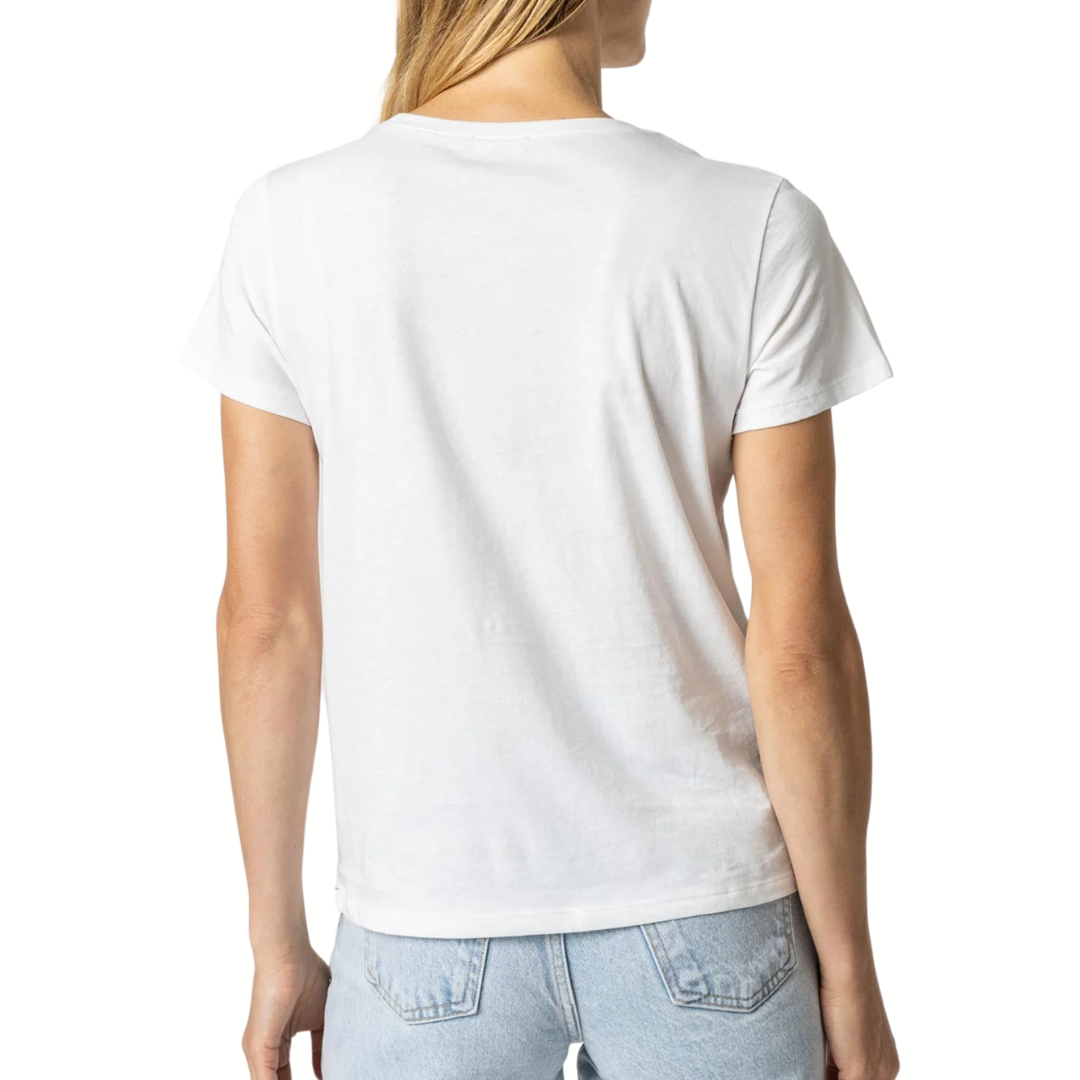 Short Sleeve Crewneck in White