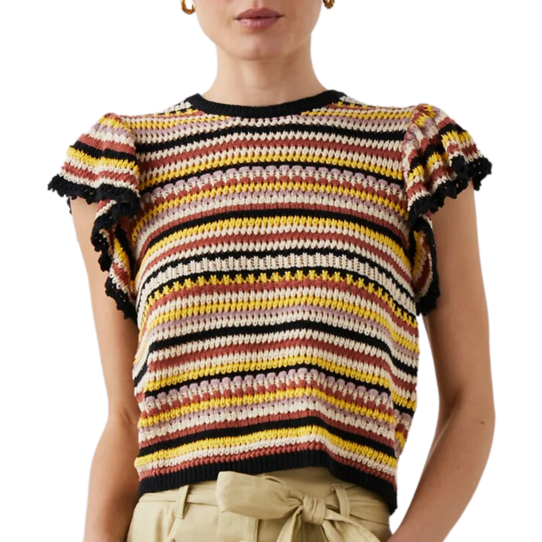 Opal Top in Sonoran Stripe