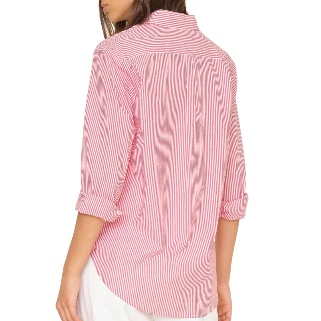 Beau Shirt in Red White