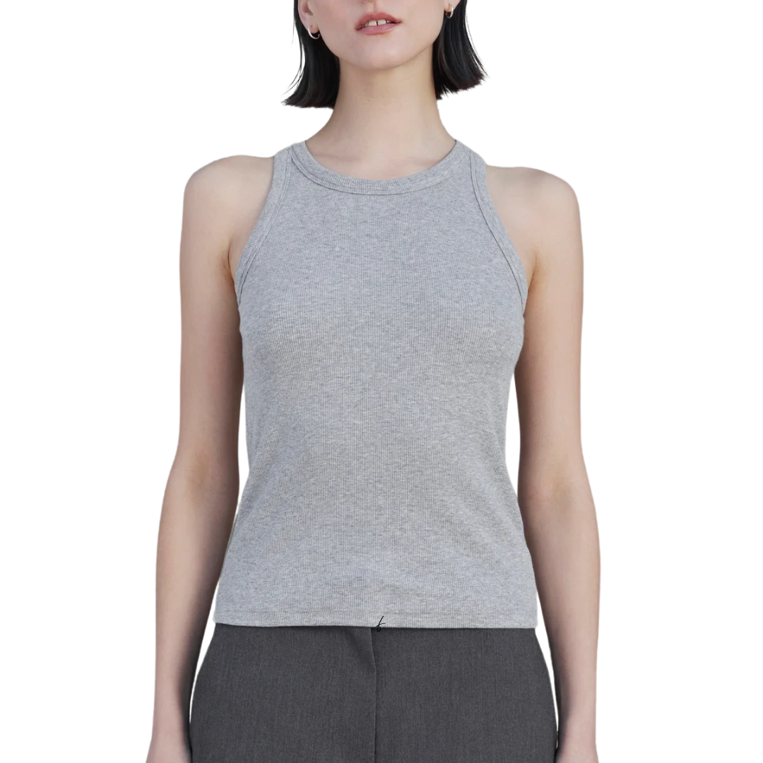 Cruz Tank Top in Heather Grey