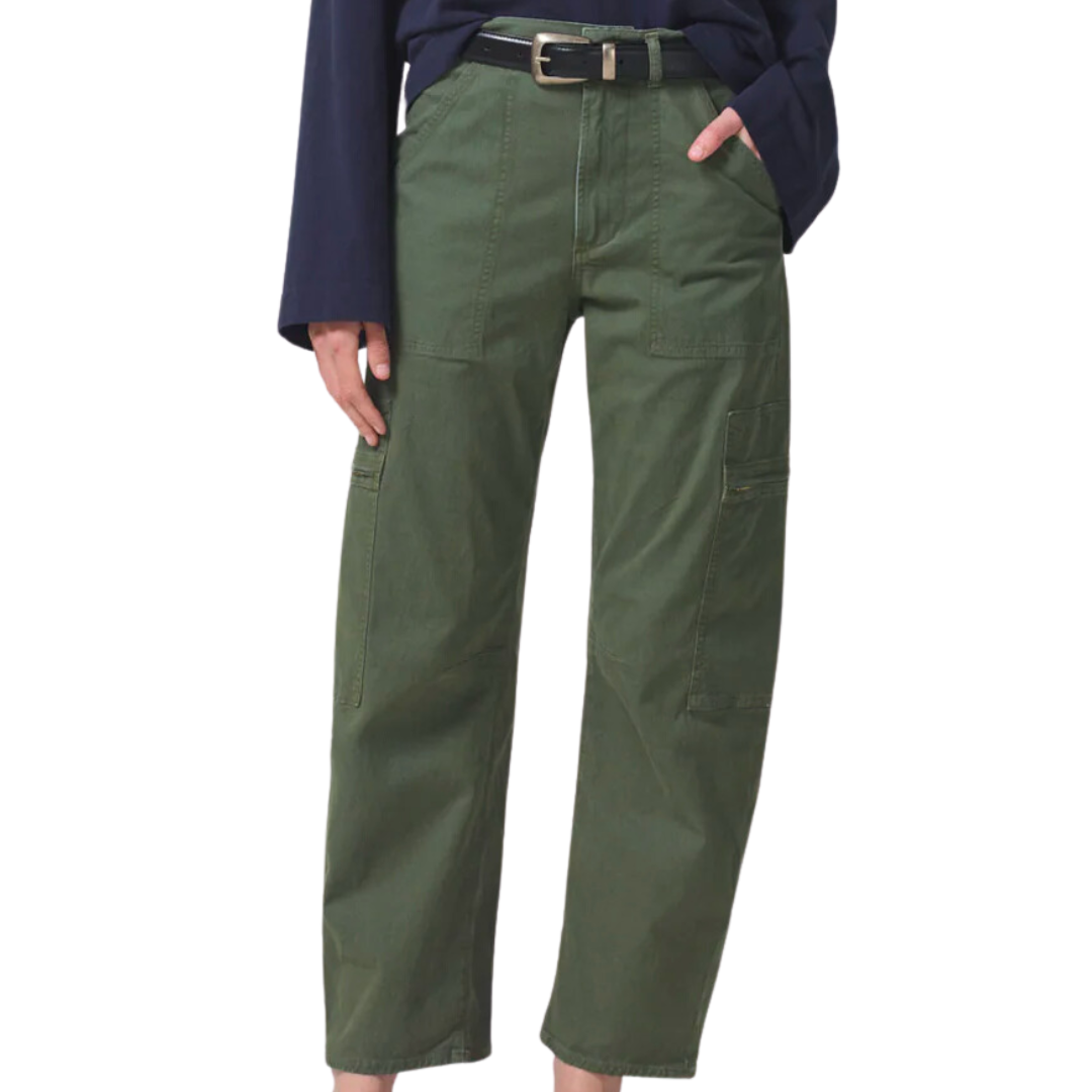 Citizens of Humanity Marcelle Low Slung Easy Cargo in Washed Surplus