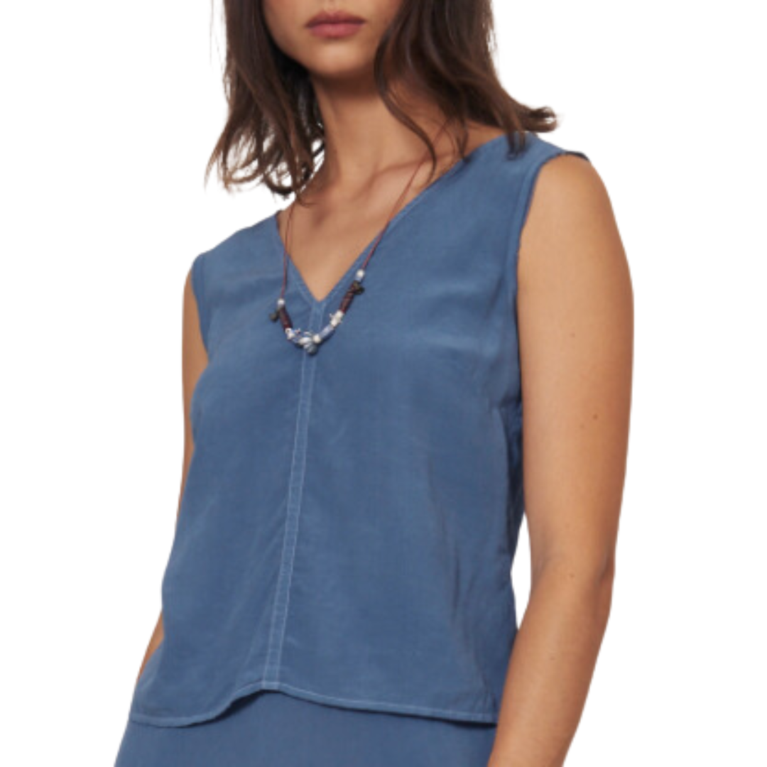 Ada Tank in French Blue