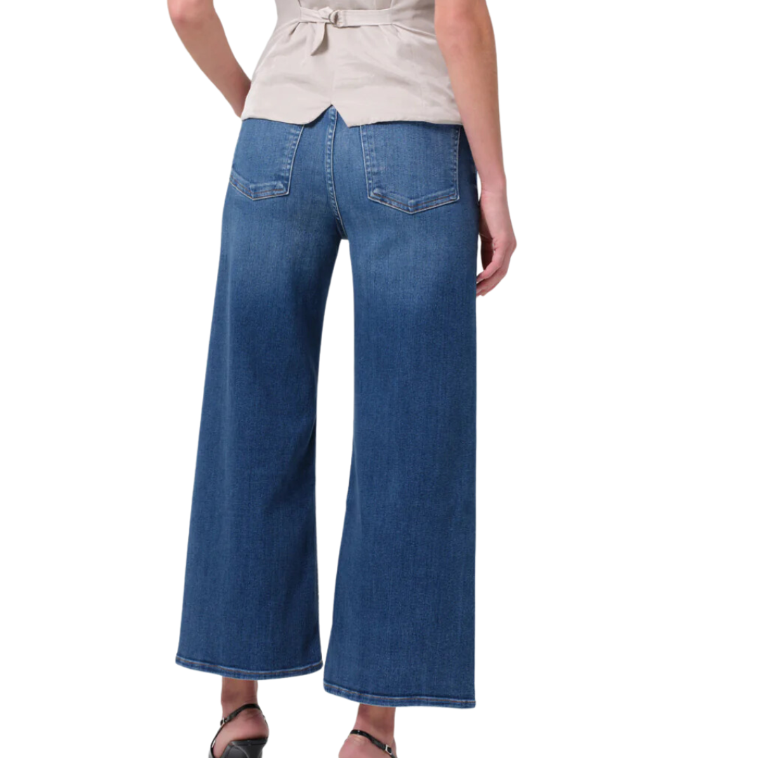 Lyra Wide Leg Crop in Ambry