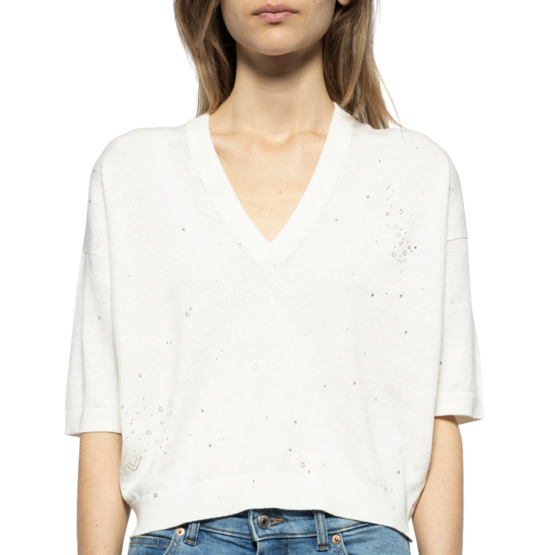 Wully Sweater in Ecru