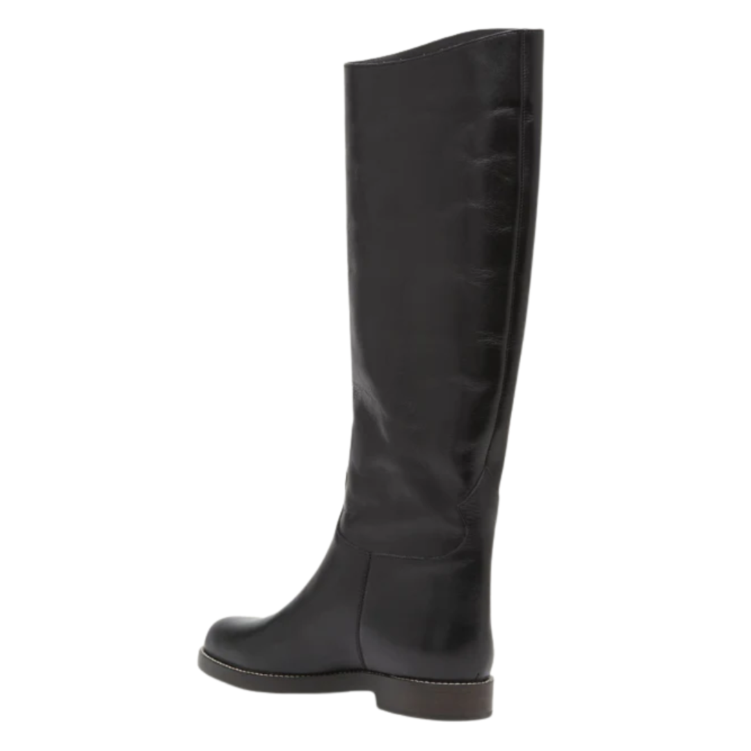 Ninia Riding Boot in Noir