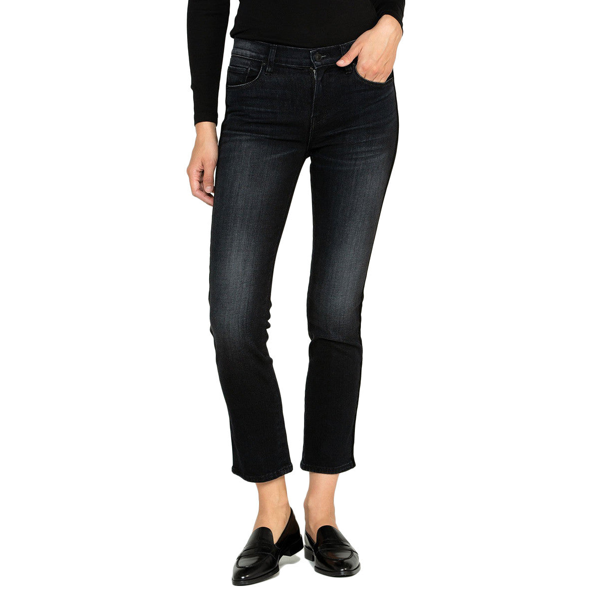 Nino Straight Crop Jeans