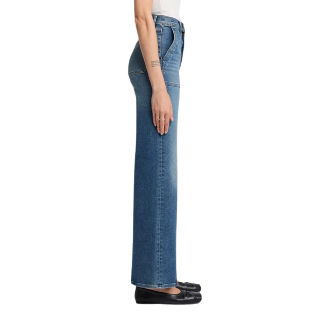 Luxe Vintage Ultra High Rise Jo in Sea Level
