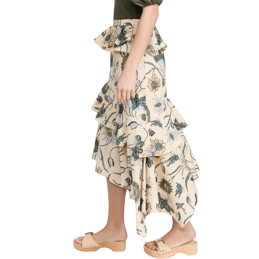 Ivette Skirt in Lemonbalm