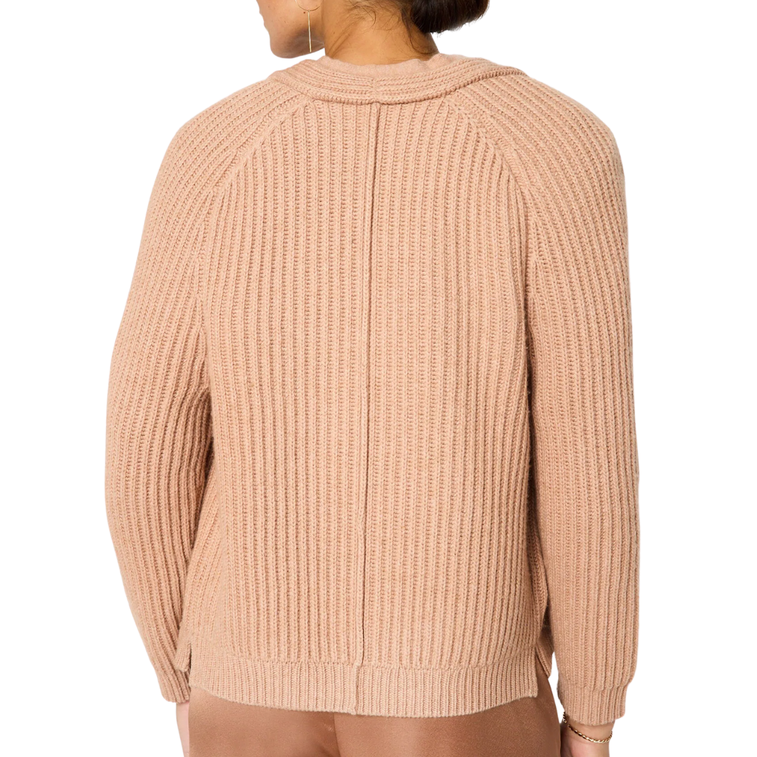 Luca Cardigan in Miele Mélange