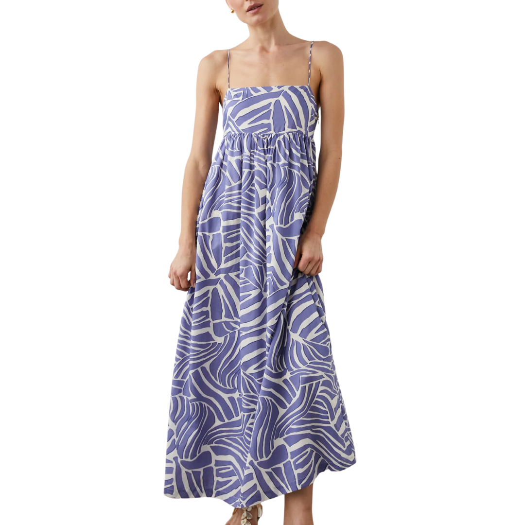 Lucille Dress in Island Waves