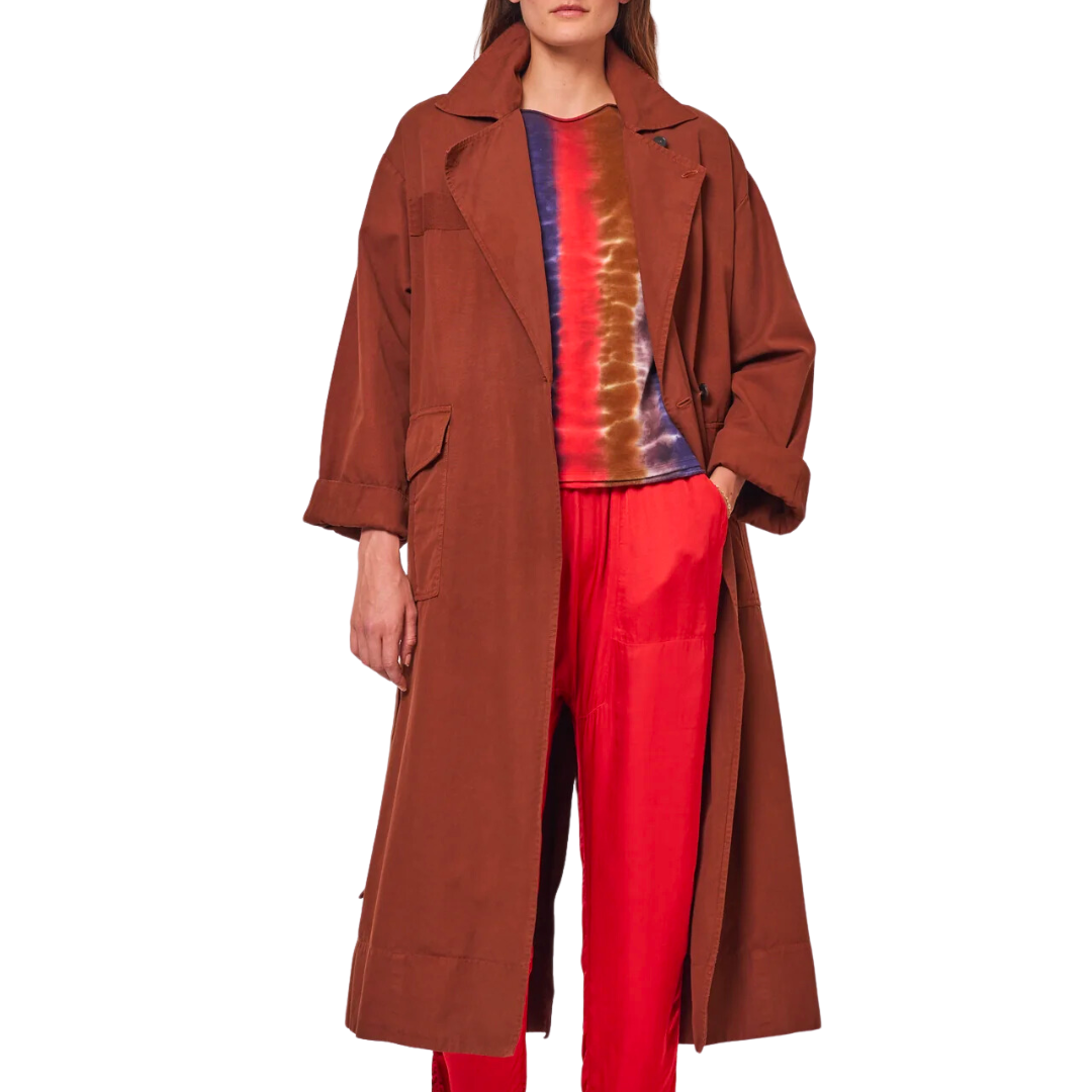 Aster Coat in Cognac