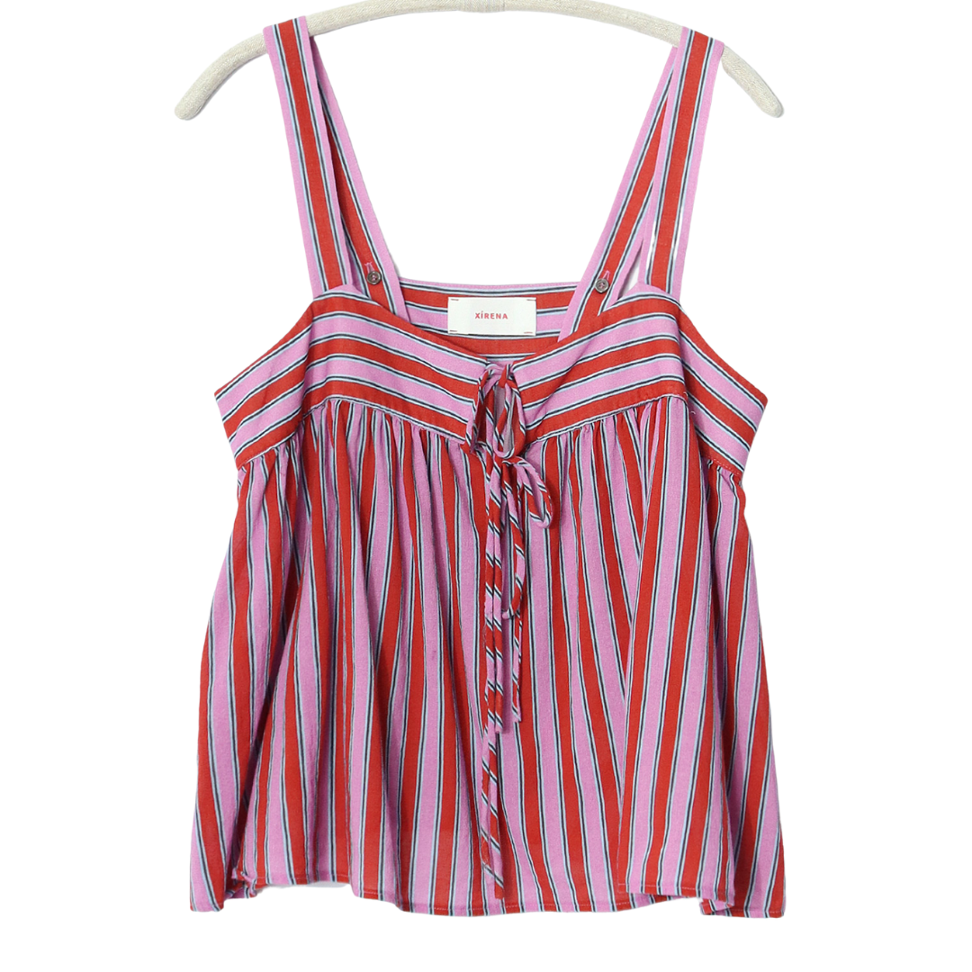 Kyra Top in Berry Stripes