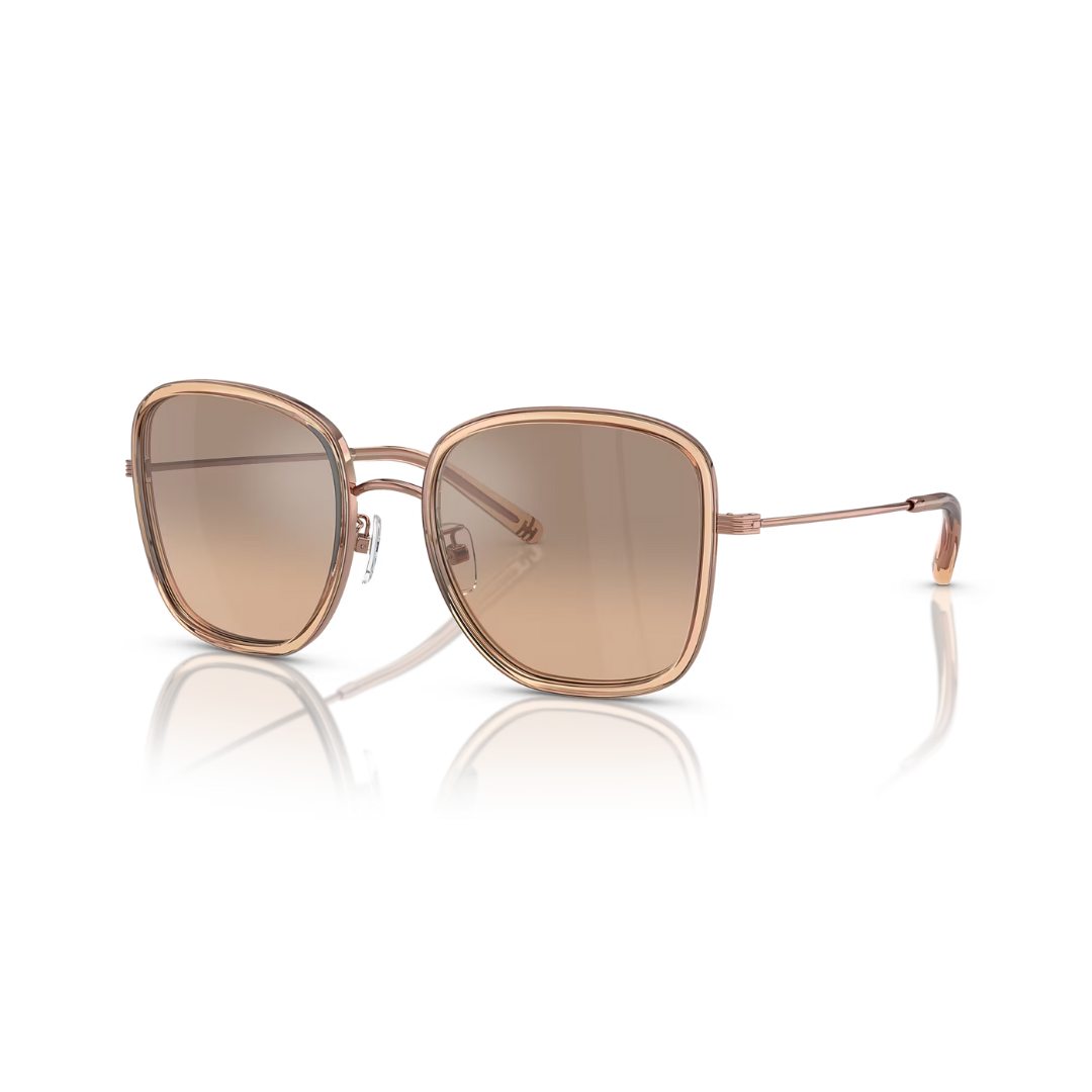 TY6101 Sunglasses in Transparent Blush