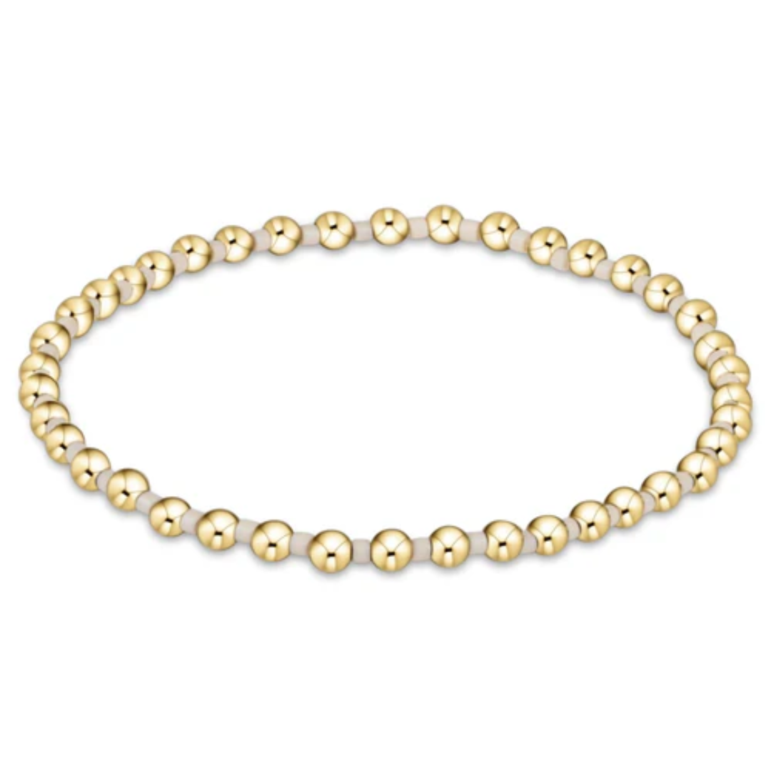 Hope Grateful Bracelet in Off White