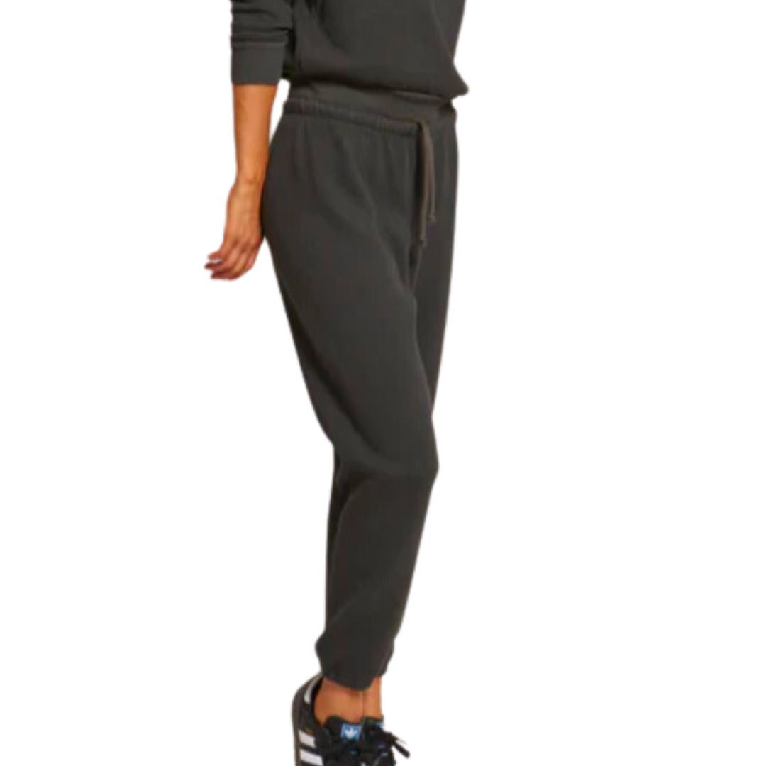 Jones Military Thermal Quilted Sweatpants in Vintage Black