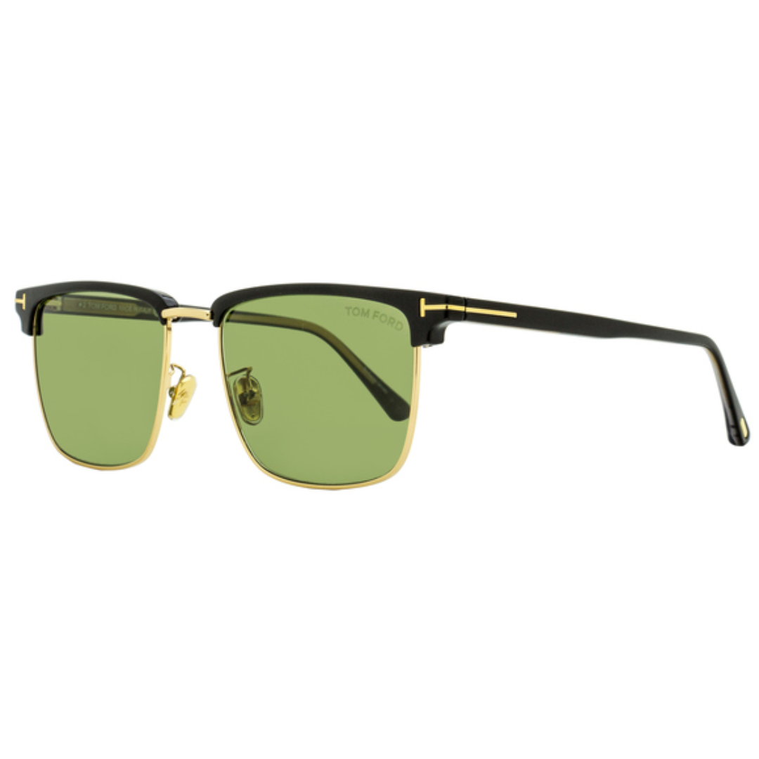 Hudson Sunglasses in Black and Gold