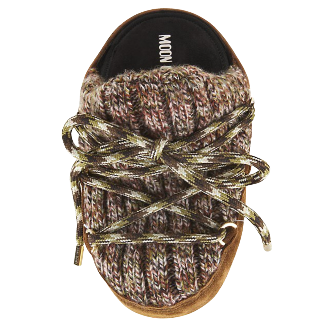 Full Moon Wool Mules in Sigaro