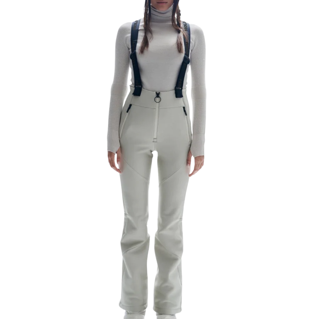 Highwaisted Stretch Pant in Pearl